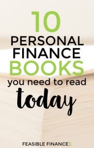 Personal finance books can help you educate yourself and set you up for financial success.