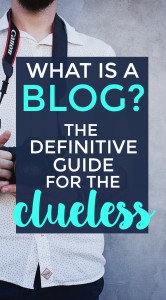 What is a blog, anyway?