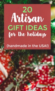 Getting ready for holidays? When you're looking for special gifts, consider something handmade in the USA. Something for everyone!