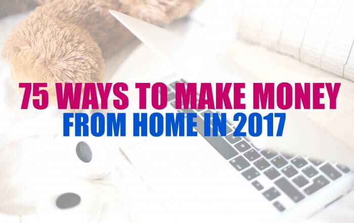 Earn money from home with one of these 75 job ideas and companies.