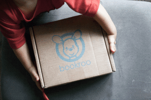 BookRoo monthly subscription box.