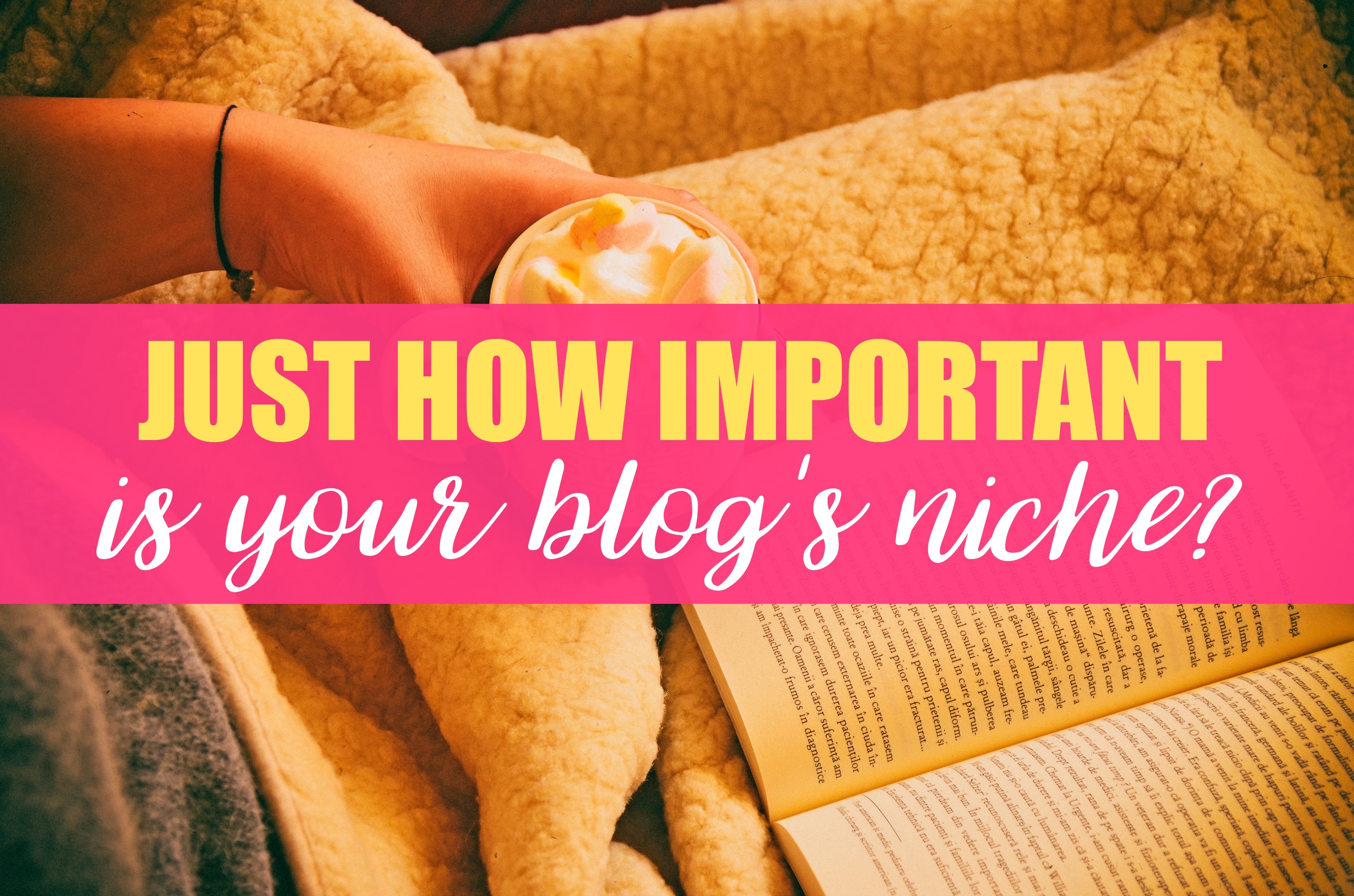 Do you really have a blog niche? Do you even know what that is? Here's why it's important.