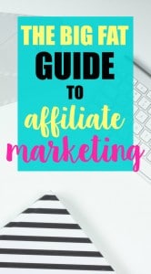 This affiliate marketing guide is perfect for beginners and veterans alike! If you're blogging and want to start earning money, this is the guide for you!