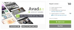 Avada price